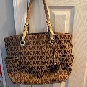 Michael Kors Tan logo tote